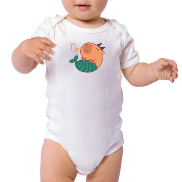 Body infantil Signo Capivara Capricornio - Imagem 3