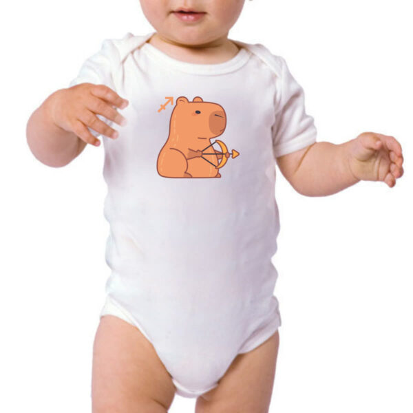 Body infantil Signo Capivara Sagitario - Imagem 3