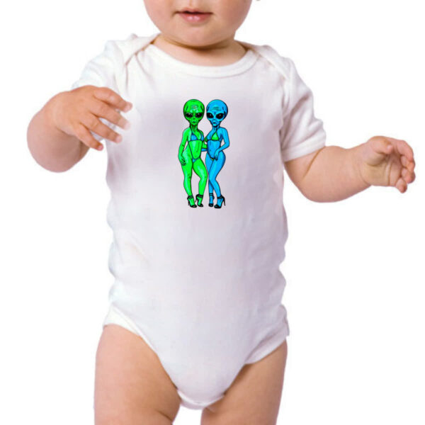 Body infantil Sexy Aliens - Imagem 3