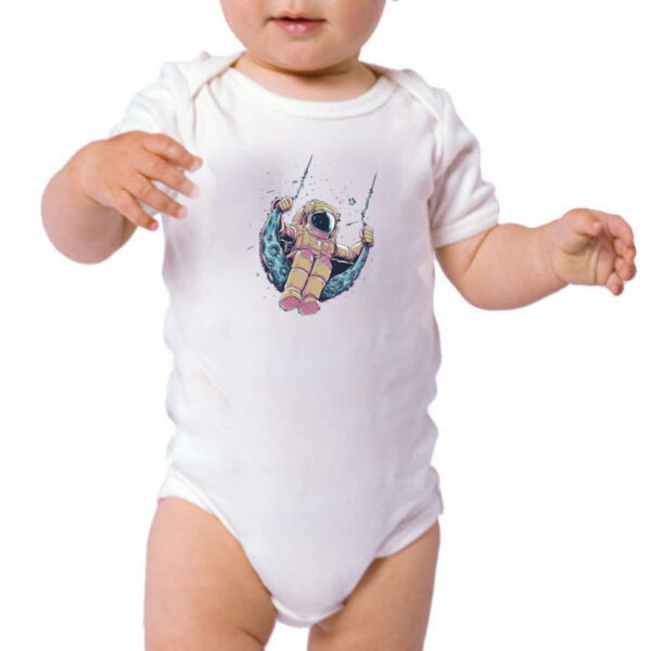 Body infantil Astronauta no balanco lunar - Imagem 3