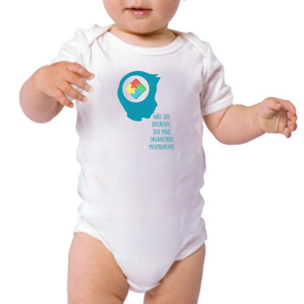Body infantil Autismo nao diferente mais organizado mentalmente - Imagem 3