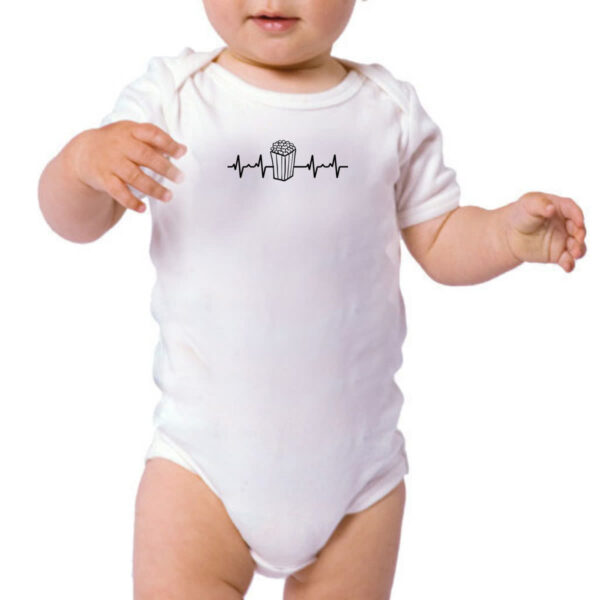 Body infantil Batimento cardiaco pipoca - Imagem 3