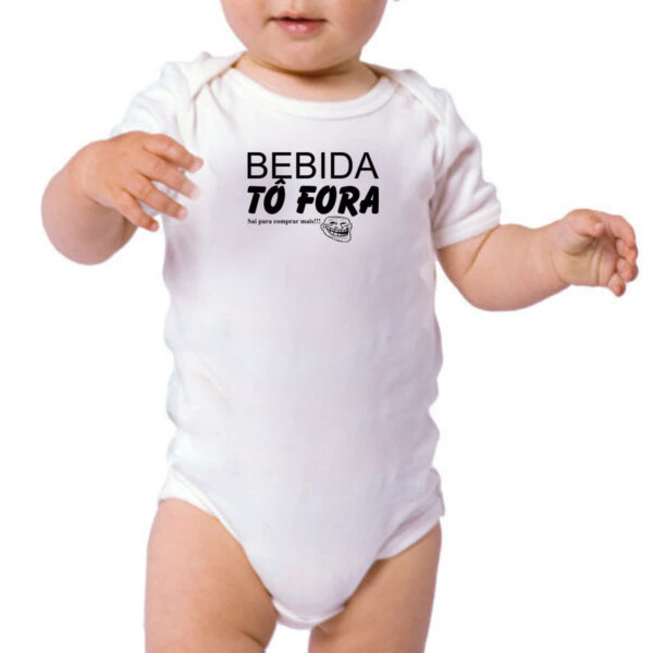 Body infantil Bebida to fora sai para compra mais - Imagem 3