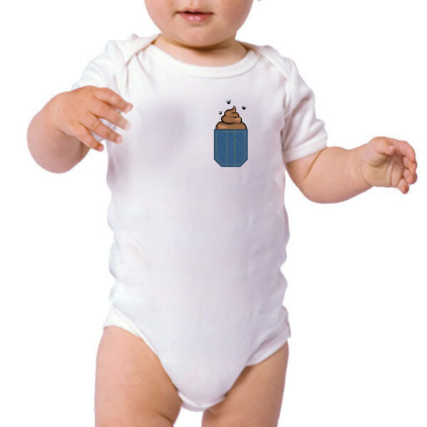 Body infantil Bolso com coco - Imagem 3