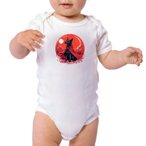 Body infantil Cachorro vampiro - Imagem 3