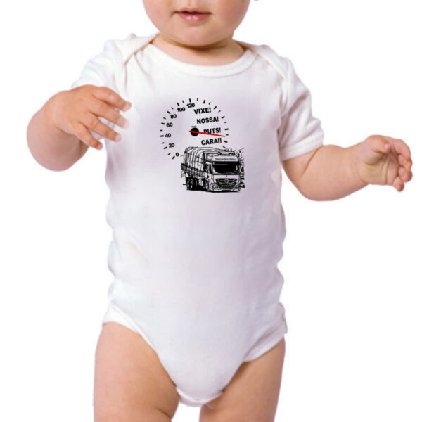Body infantil Caminhao velocimetro - Imagem 3