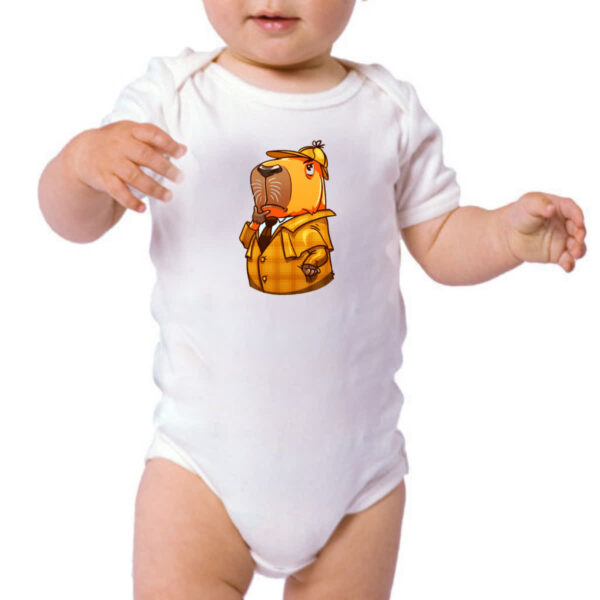 Body infantil Capivara Holmes - Imagem 3
