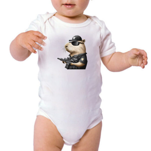 Body infantil Capivara SWAT - Imagem 3