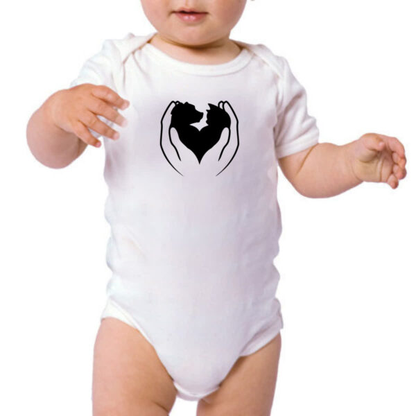 Body infantil Adocao Pet carinho - Imagem 3