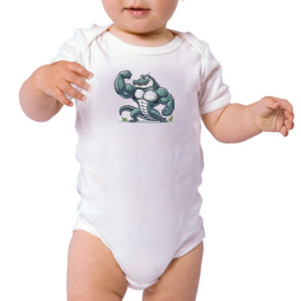 Body infantil Crocodilo maromba - Imagem 3