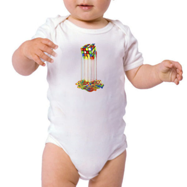 Body infantil Cubo magico derretendo - Imagem 3