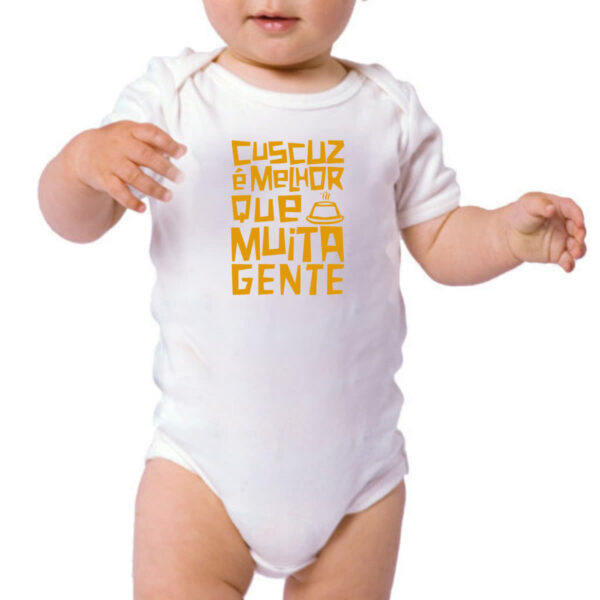 Body infantil Cuscuz melhor que muita gente - Imagem 3
