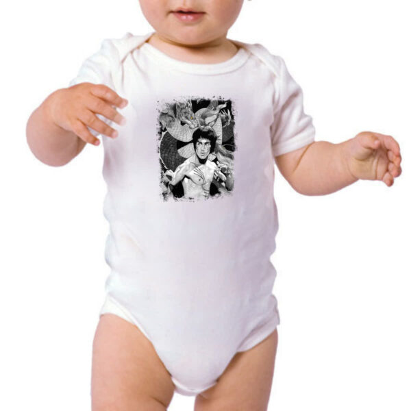 Body infantil Dragao Bruce Lee - Imagem 3
