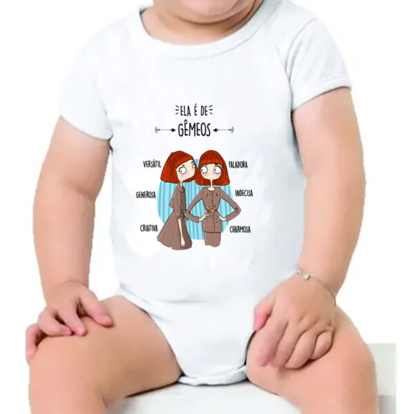 Body infantil Ela e de Gemeos - Imagem 4