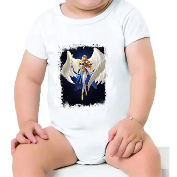 Body infantil Empires and Puzzles Heroi Atena - Imagem 4