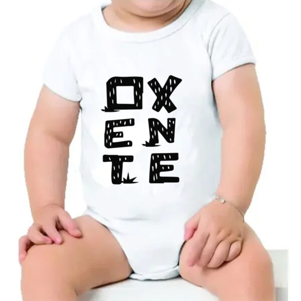 Body infantil Eu amo meu oxente - Imagem 4