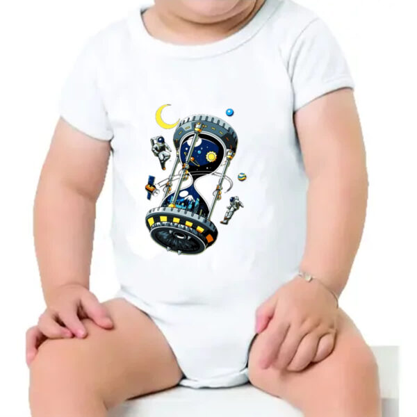 Body infantil Ampulheta do espaco tempo - Imagem 4