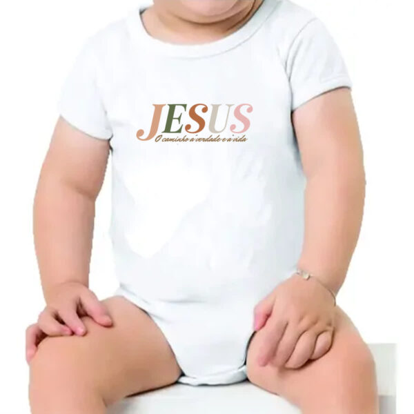 Body infantil Jesus o caminho e a verdade - Imagem 4