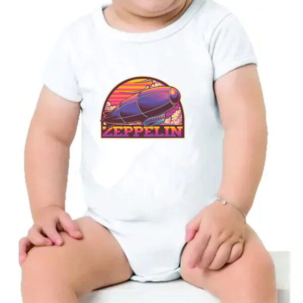 Body infantil Zeppelin - Imagem 4