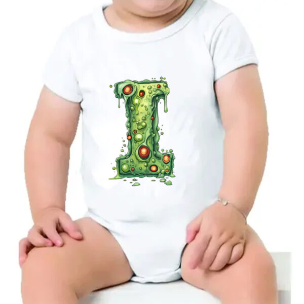 Body infantil Zumbi Alfabeto Letra I - Imagem 4