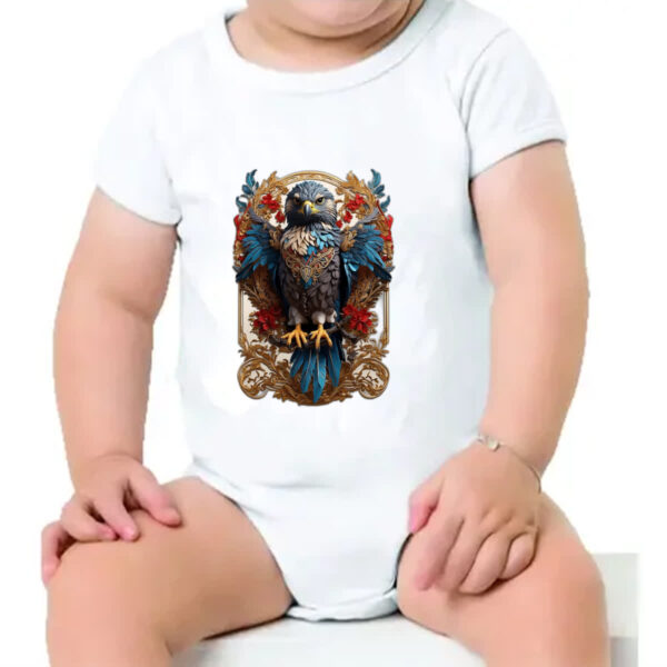 Body infantil Falcao majestoso - Imagem 4