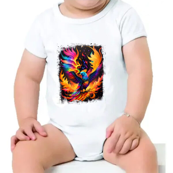 Body infantil Fenix Mitologica - Imagem 4