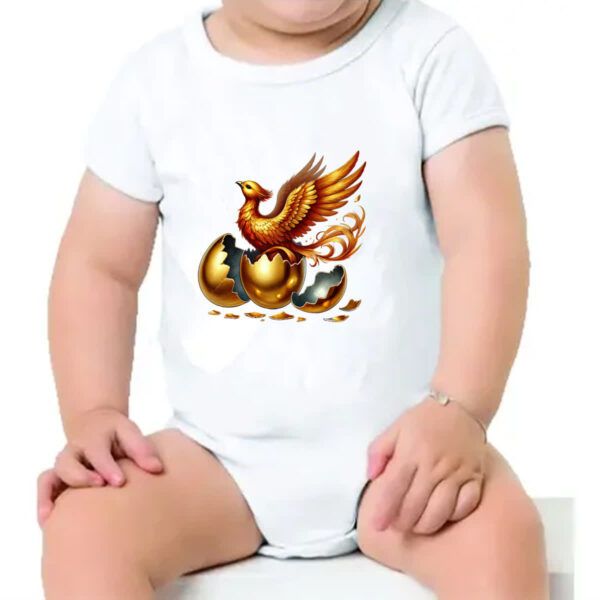 Body infantil Fenix nascendo - Imagem 4