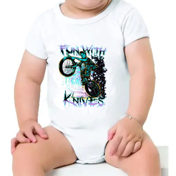 Body infantil Fun with knives - Imagem 4
