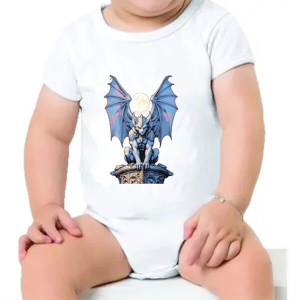 Body infantil Gargula azulzinho - Imagem 4