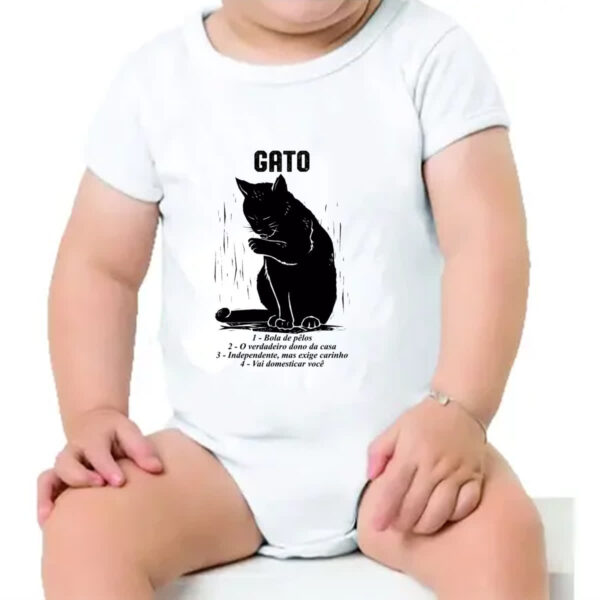Body infantil Gato explicacao - Imagem 4