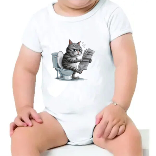 Body infantil Gato na sala de forca - Imagem 4