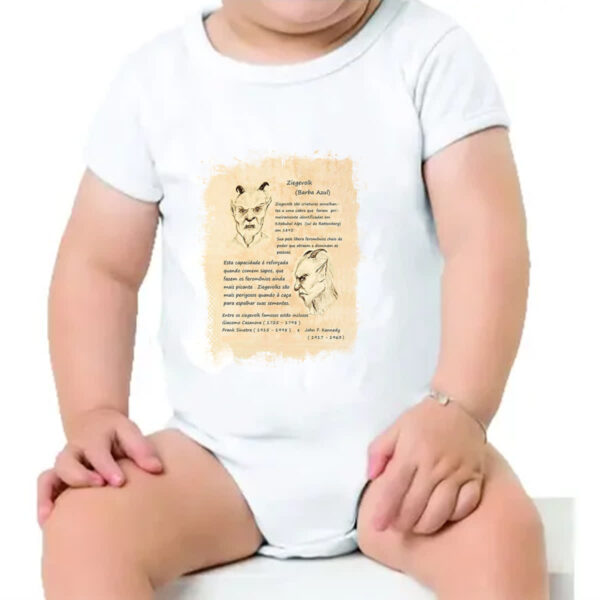 Body infantil Grimm Livro Ziegevolk - Imagem 4