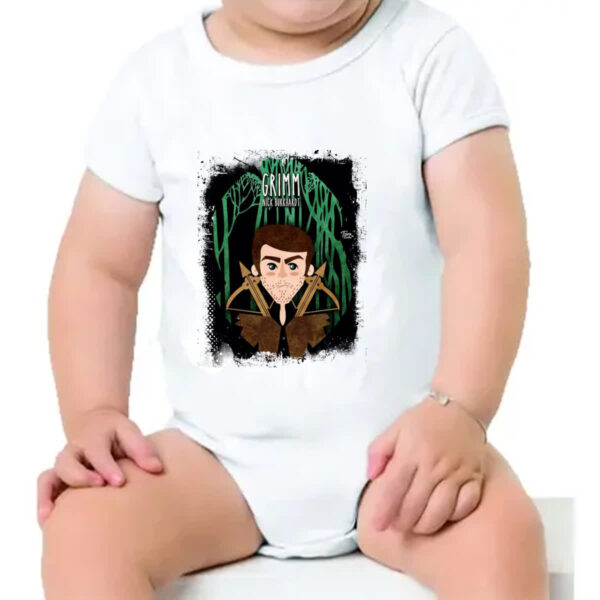 Body infantil Grimm Nick Burkhardt Arte - Imagem 4