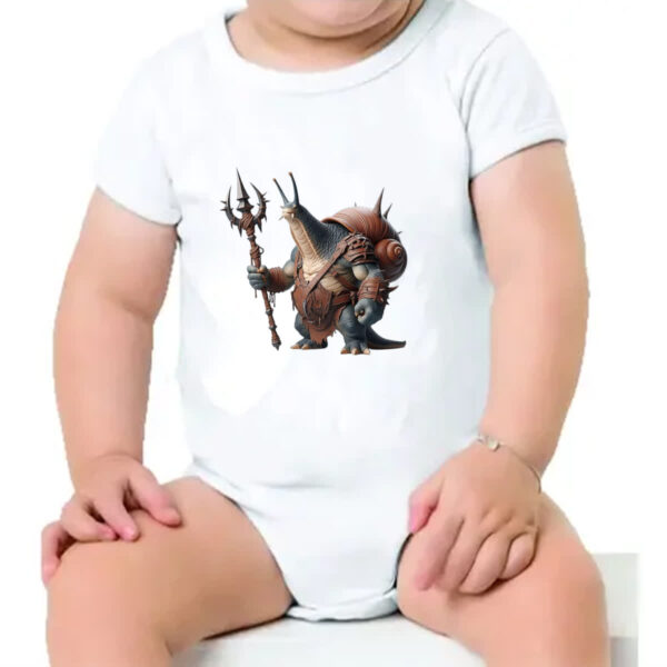 Body infantil Guerreiro Caramujo - Imagem 4