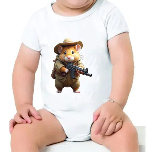 Body infantil Indiana Hamster - Imagem 4
