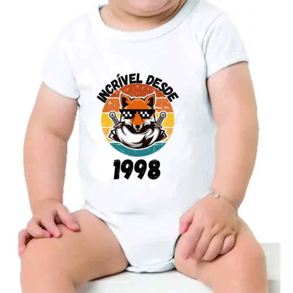 Body infantil Incrivel desde 1998 - Imagem 4