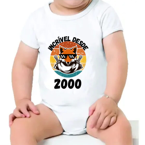 Body infantil Incrivel desde 2000 - Imagem 4