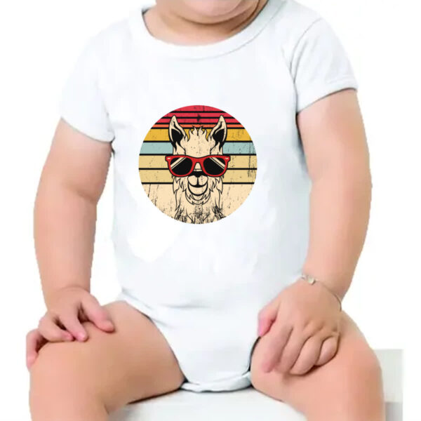 Body infantil Lhama ray ban sunset - Imagem 4