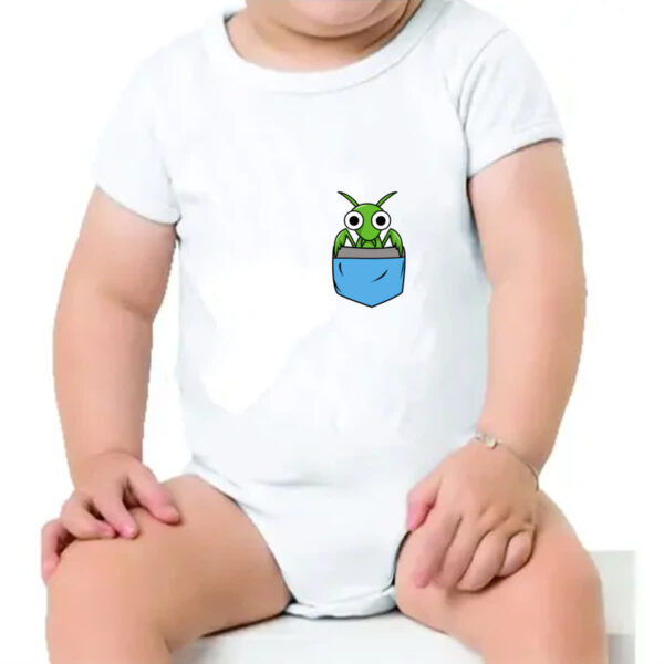Body infantil Louva Deus no bolso - Imagem 4