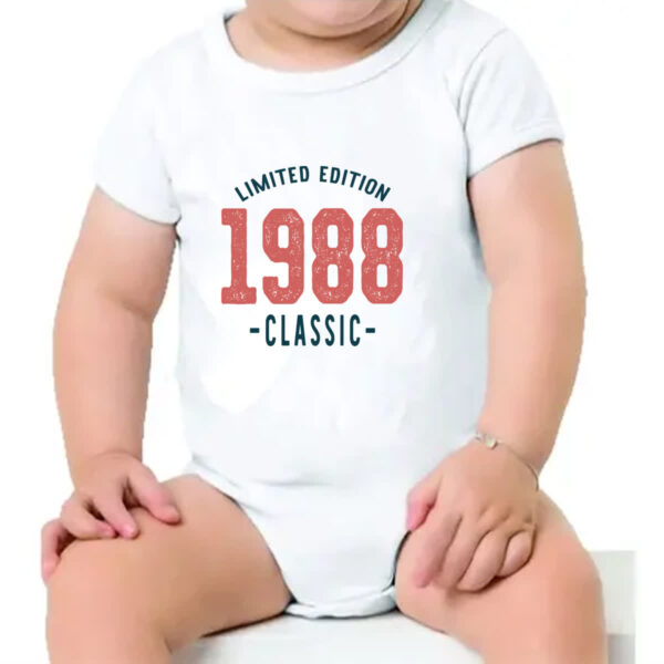 Body infantil Limited Edition Classic 1988 - Imagem 4