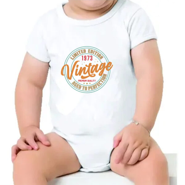 Body infantil Limited Edition Vintage 1973 - Imagem 4
