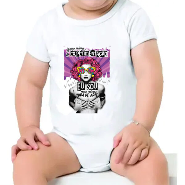 Body infantil Mulher obra de arte - Imagem 4