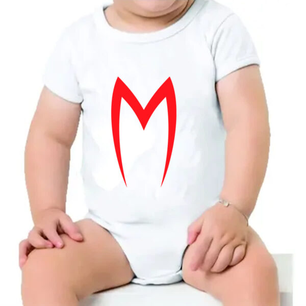 Body infantil Mach 5 logo - Imagem 4