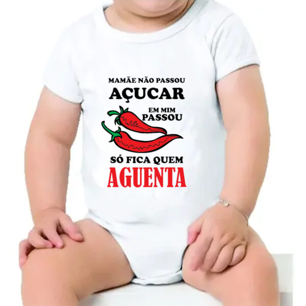 Body infantil Mamae nao passou acucar - Imagem 4