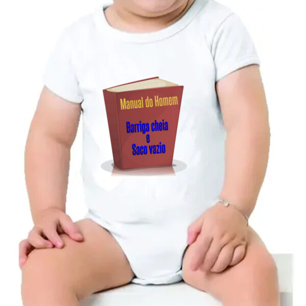 Body infantil Manual do homem - Imagem 4
