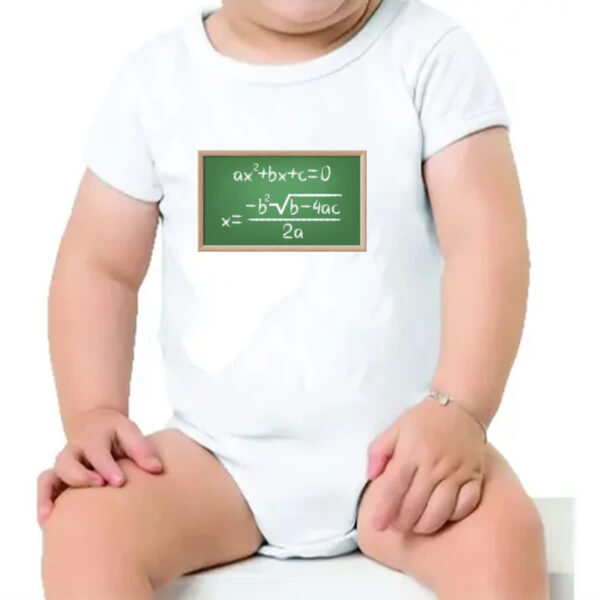 Body infantil Matematica equacao segundo grau - Imagem 4