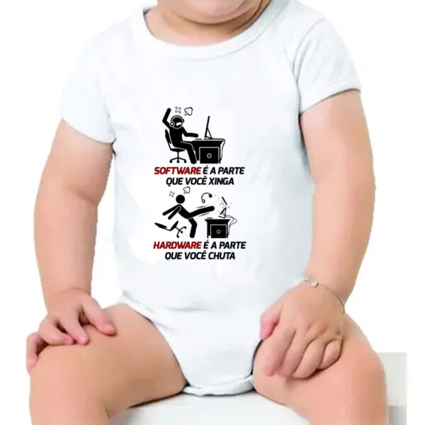 Body infantil Meme Software e Hardware - Imagem 4