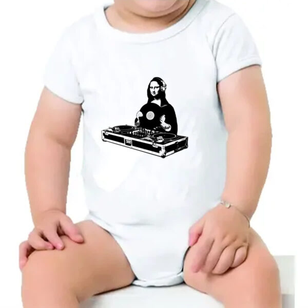 Body infantil Monalisa DJ - Imagem 4