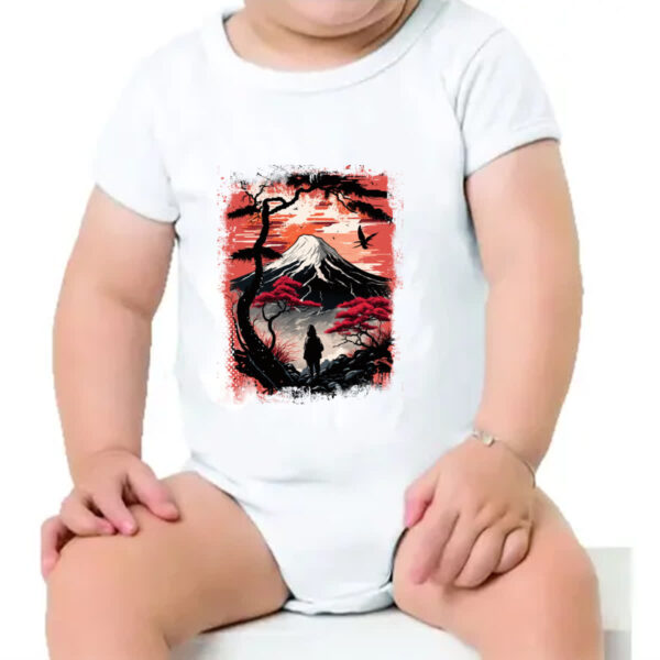 Body infantil Montanha Fugi Japao 1 - Imagem 4