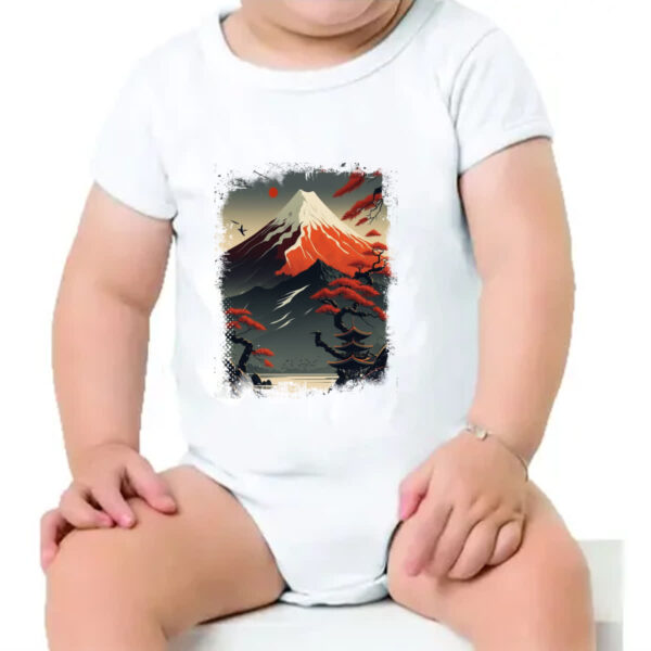 Body infantil Montanha Fugi Japao 2 - Imagem 4